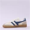 Gola Viper Leather Gumsole Retro Trainer - Off White Bone Moonlight